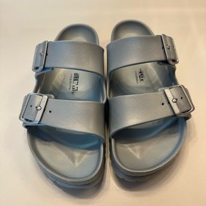 Birkenstock Silver Women’s Shoes